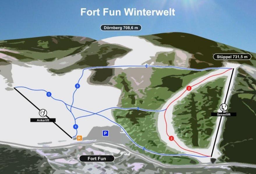 Fewo An Der Elpe Zwischen Winterberg Und Fort Fun Olsberg Eksteriør bilde